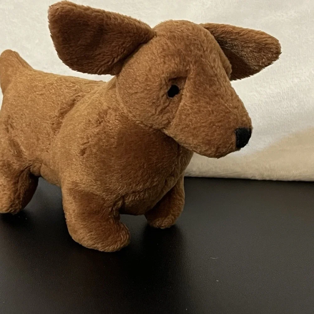 Ty Bow Wow Beanies WEENIE the Weiner Dachshund Dog 8